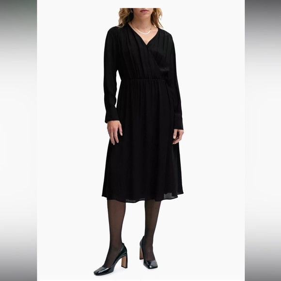 BOSS Regular-Fit Dress, size 6 - Picture 4 of 5